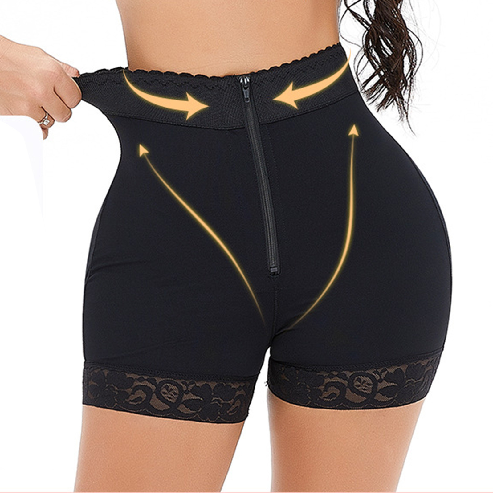 thumbnail image 2 of Braguitas de cintura alta con efecto lifting para mujer - Ropa interior moldeadora para después del parto, 2 of 8